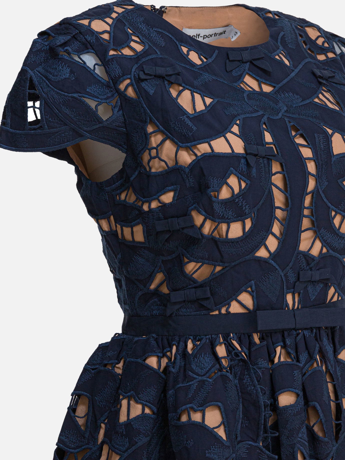 Mini dresses Solid colour  Blue - Self-portrait Women | PDP | VIETTI Online Store | Zoom-Modal_6
