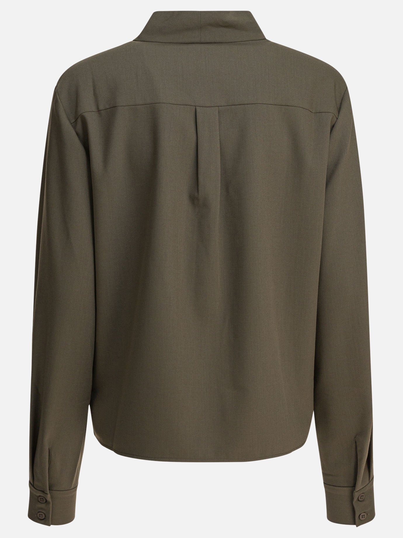 Bluse Solid colour  Verde - Self-portrait Donna | PDP | VIETTI Online Store | thumbnail_2