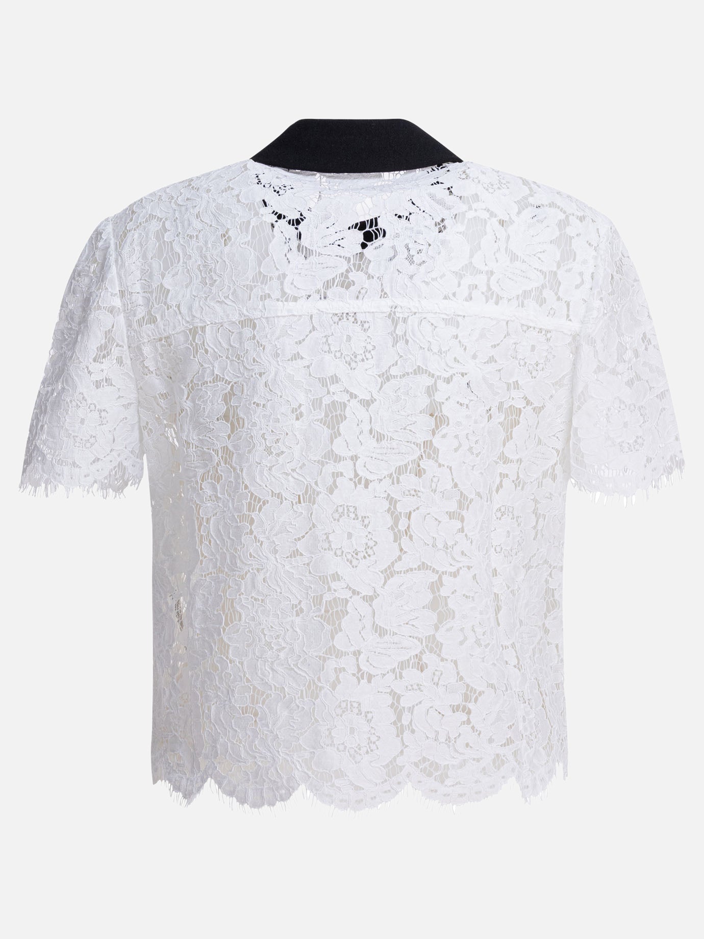 Camicie casual Solid colour  Bianco - Self-portrait Donna | PDP | VIETTI Online Store | thumbnail_2