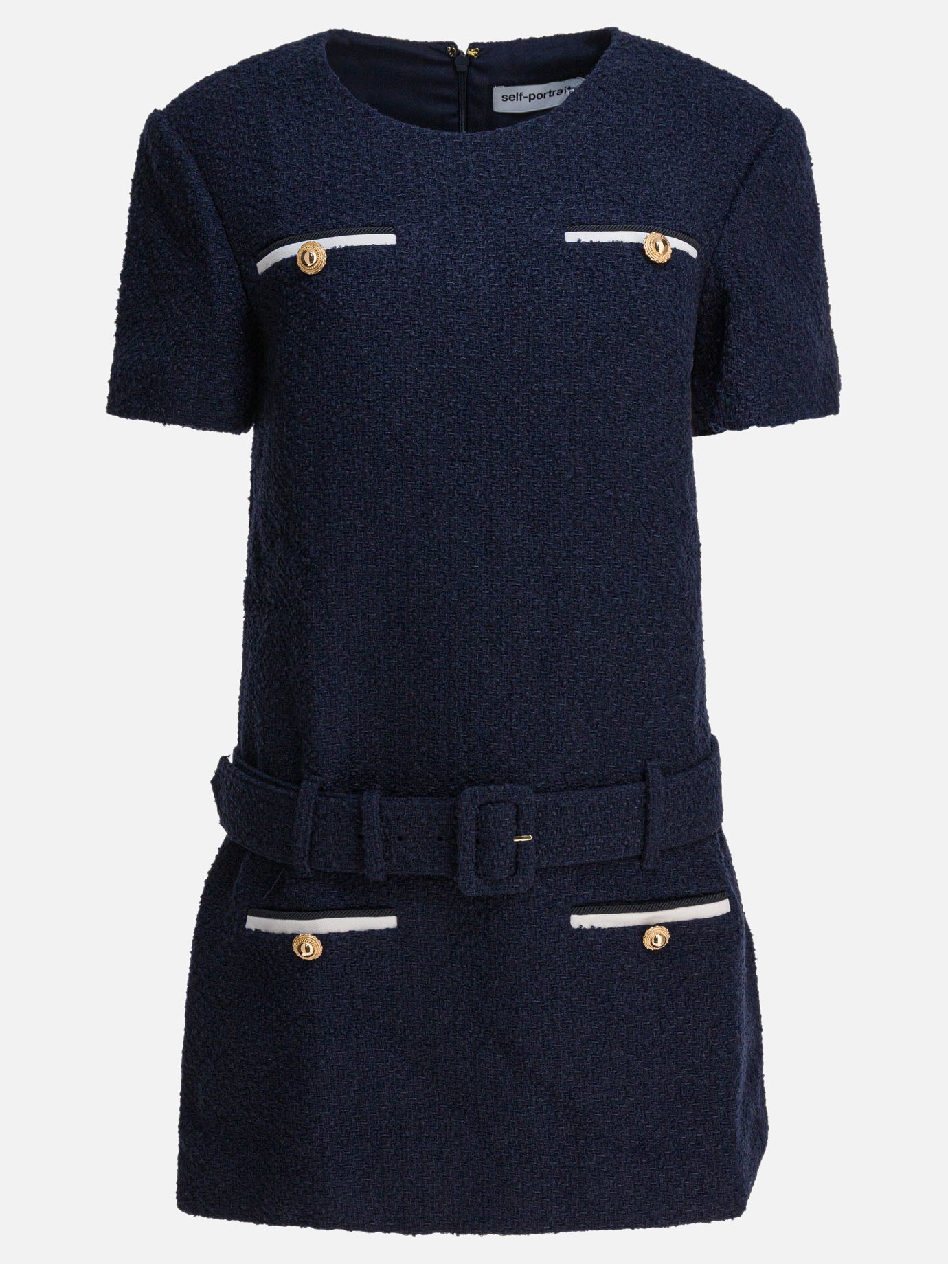 Abiti corti Solid colour  Blu - Self-portrait Donna | PDP | VIETTI Online Store | thumbnail