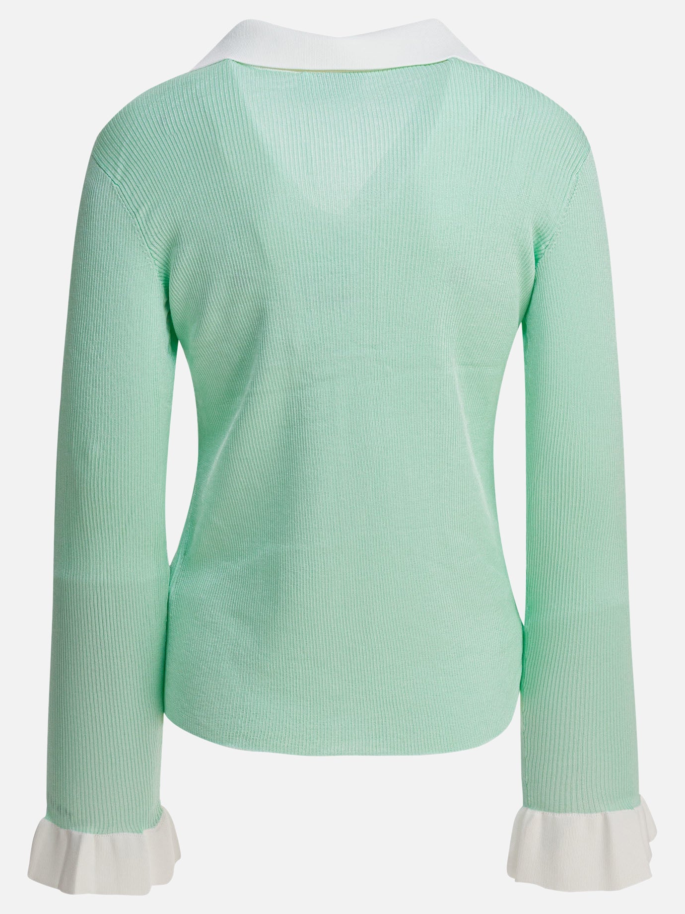 Top casual Solid colour  Verde - Self-portrait Donna | PDP | VIETTI Online Store | Zoom-Modal_2

