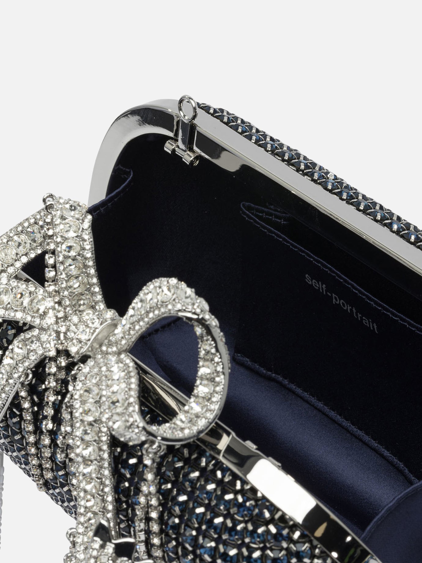 Minaudiere 100% crystals  Blu - Self-portrait Donna | PDP | VIETTI Online Store | thumbnail_5