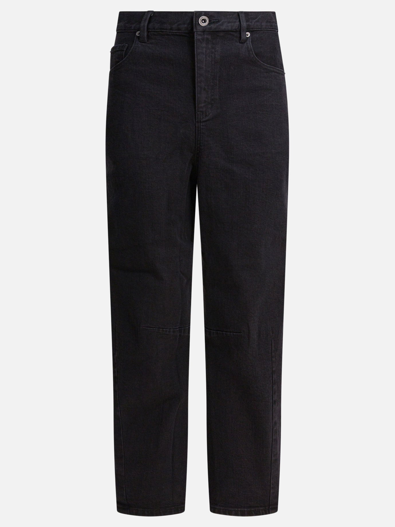 Jeans a gamba larga Solid colour  Nero - Self-portrait Donna | PDP | VIETTI Online Store | thumbnail