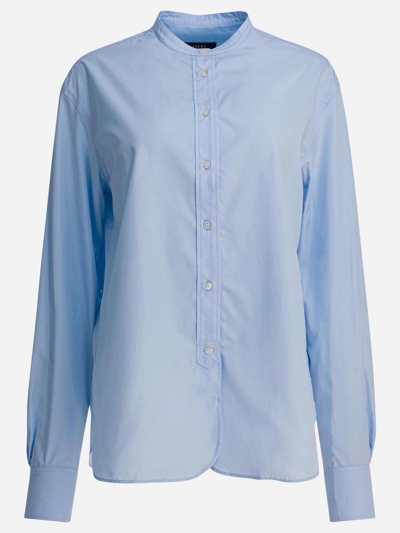 Camicie casual Solid colour  Blu - Soeur Donna | PDP | VIETTI Online Store | thumbnail