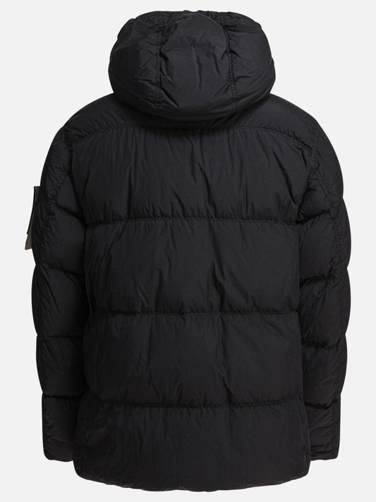 Piumini corti Logo  Nero - Stone Island Uomo | PLP | VIETTI Online Store | 2
