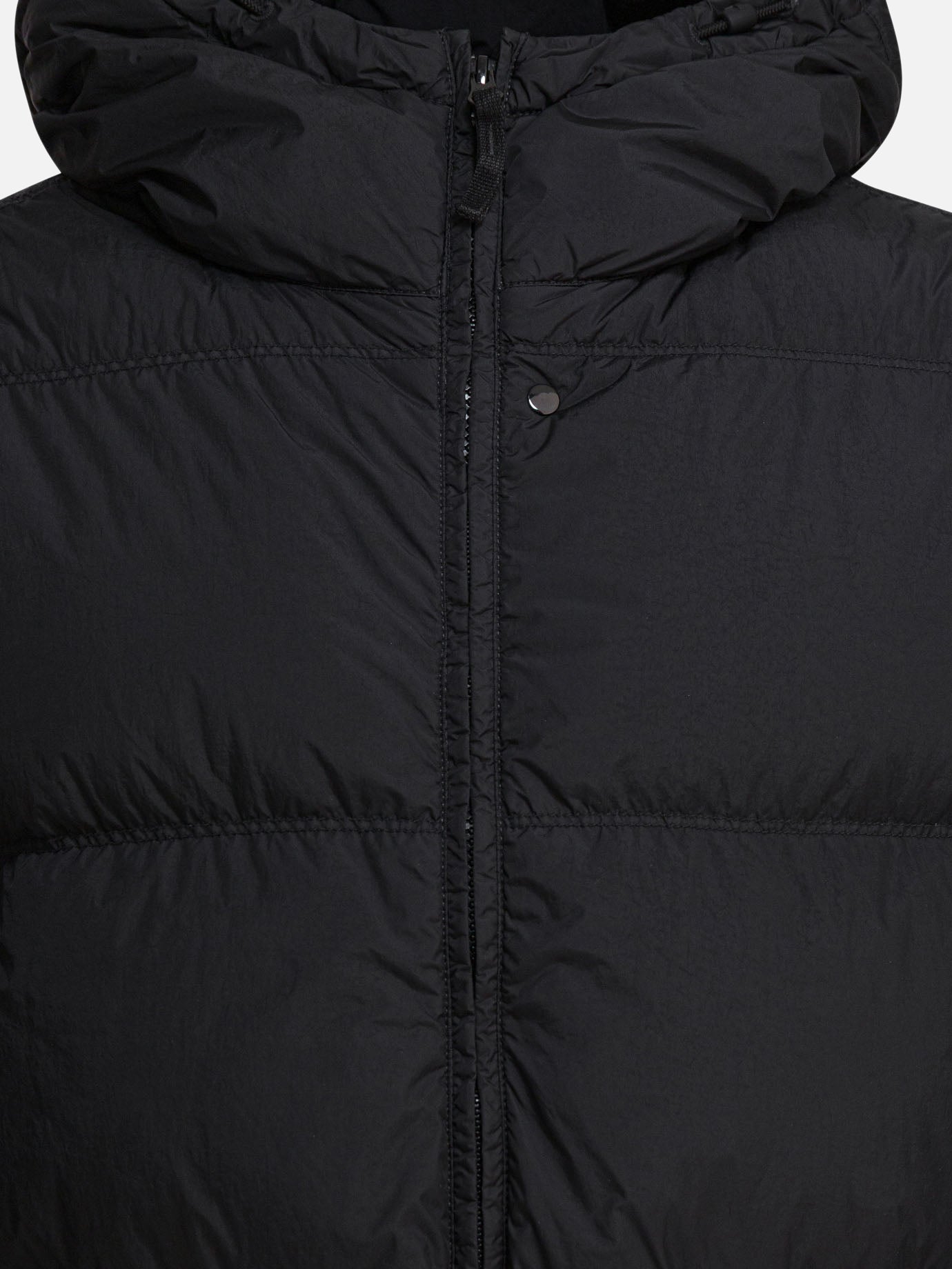 Piumini corti Logo  Nero - Stone Island Uomo | PDP | VIETTI Online Store | Zoom-Modal_3
