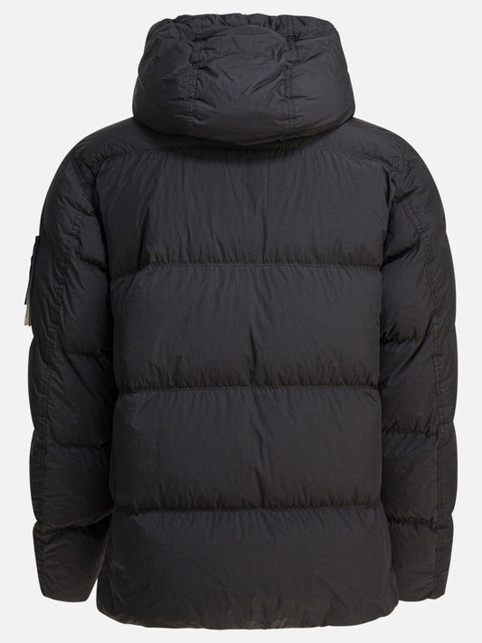 Piumini corti Logo  Grigio - Stone Island Uomo | PLP | VIETTI Online Store | 2
