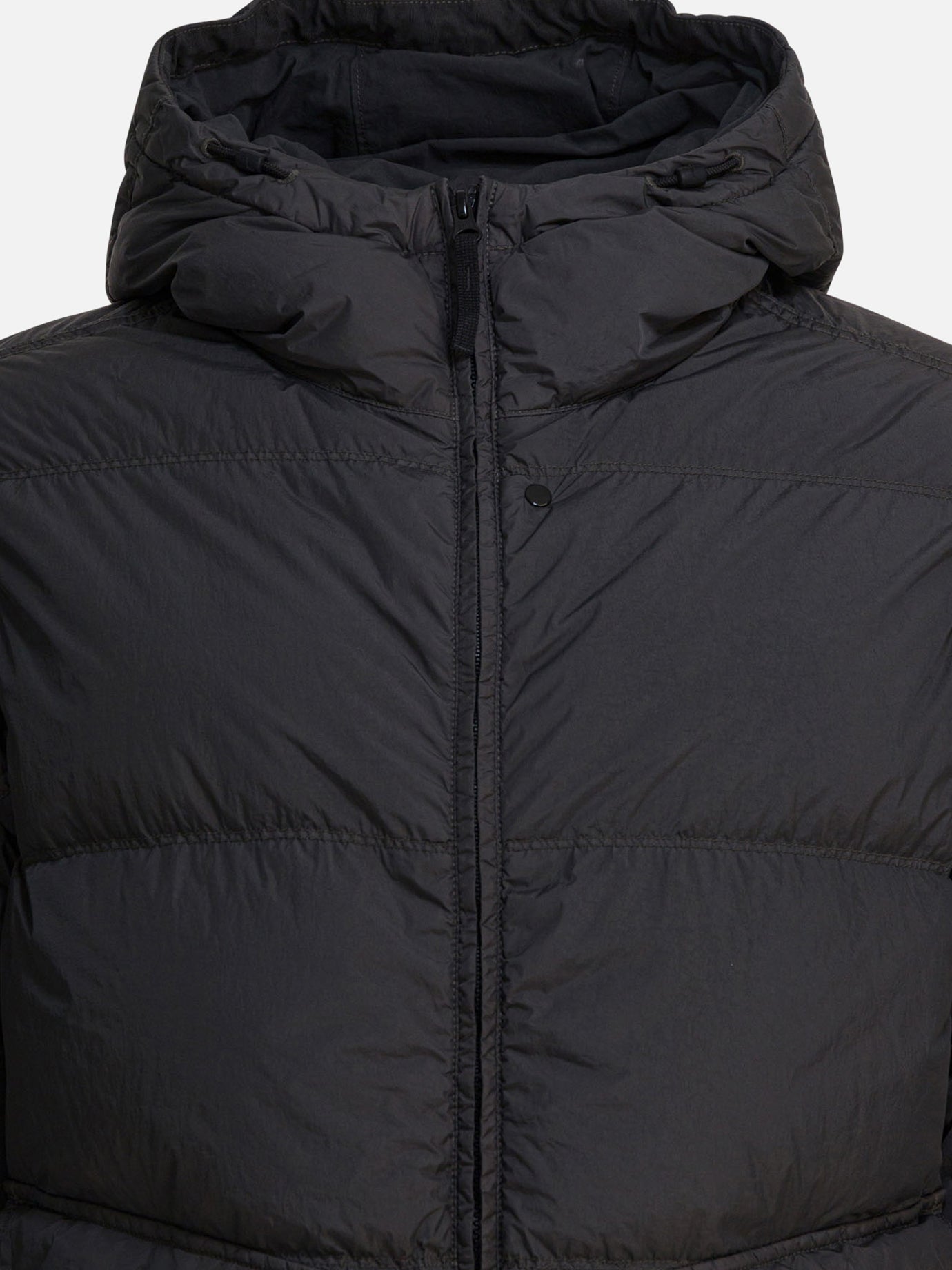 Piumini corti Logo  Grigio - Stone Island Uomo | PDP | VIETTI Online Store | Zoom-Modal_3
