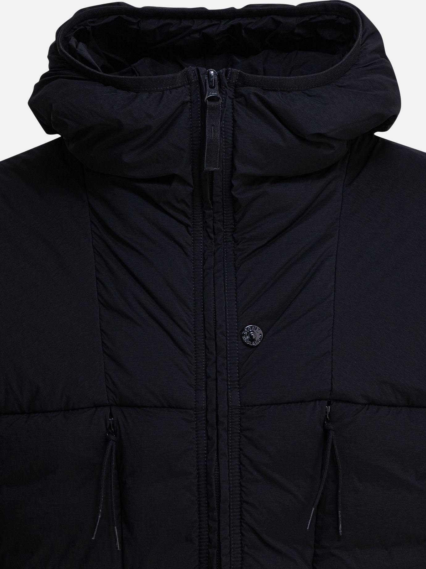 Piumini corti Solid colour  Nero - Stone Island Uomo | PDP | VIETTI Online Store | thumbnail_2