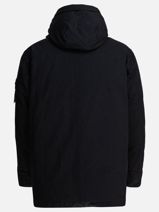 Piumini corti Logo  Nero - Stone Island Uomo | PLP | VIETTI Online Store | 2
