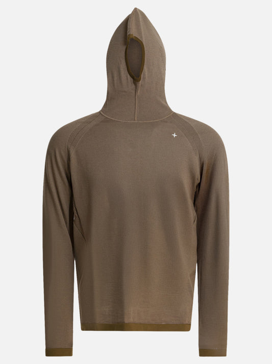 Hooded sweaters Solid colour  Beige - Stone Island Men | PDP | VIETTI Online Store 
