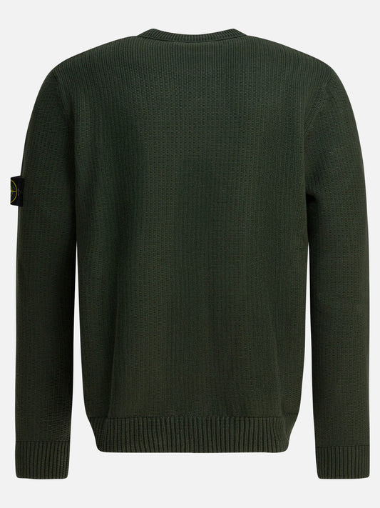 Crewneck sweaters Logo  Green - Stone Island Men | PLP | VIETTI Online Store | 2
