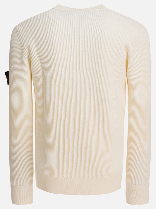 Crewneck sweaters Logo  White - Stone Island Men | PDP | VIETTI Online Store | 2
