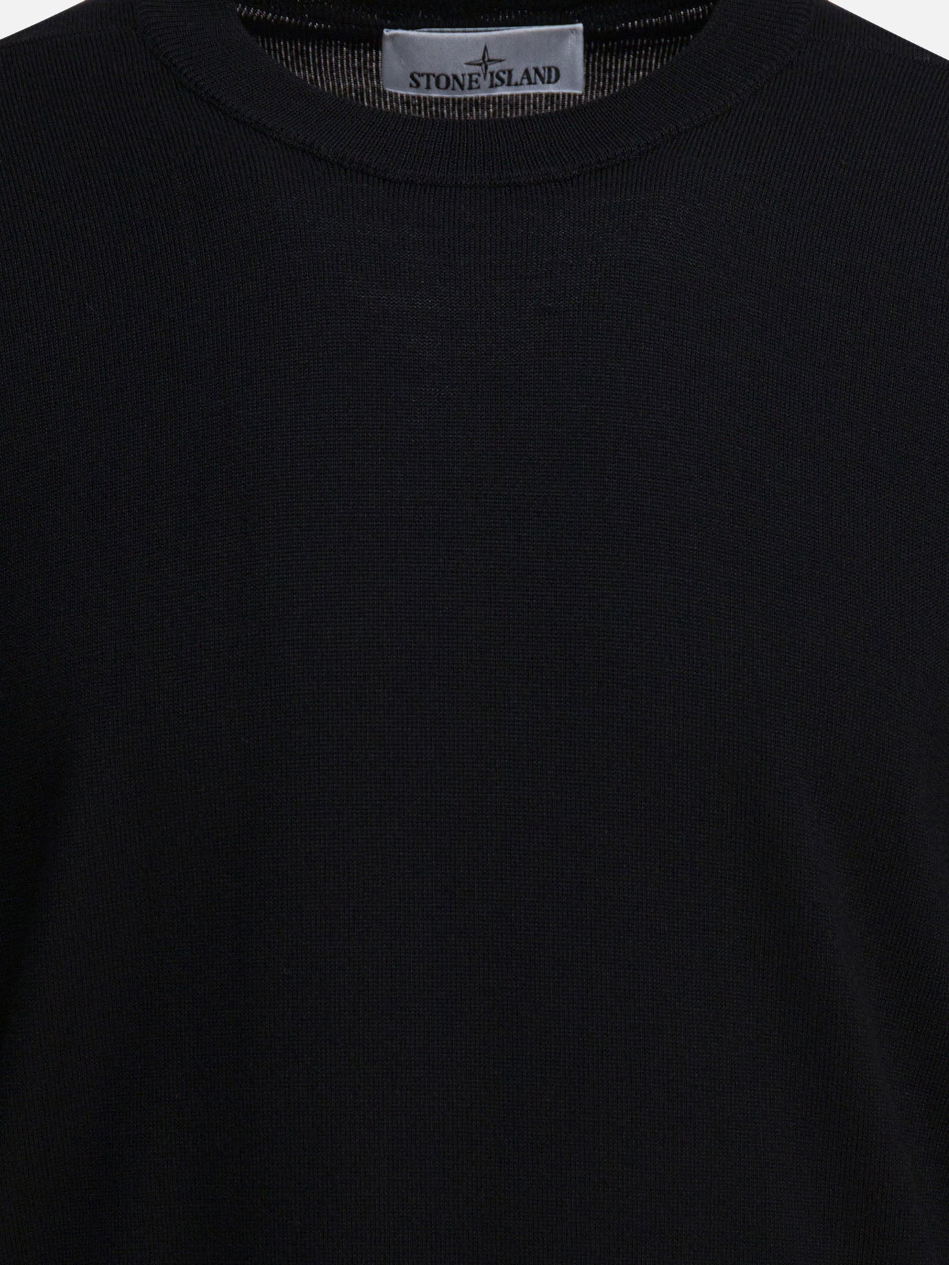 Crewneck sweaters Logo  Black - Stone Island Men | PDP | VIETTI Online Store | thumbnail_3