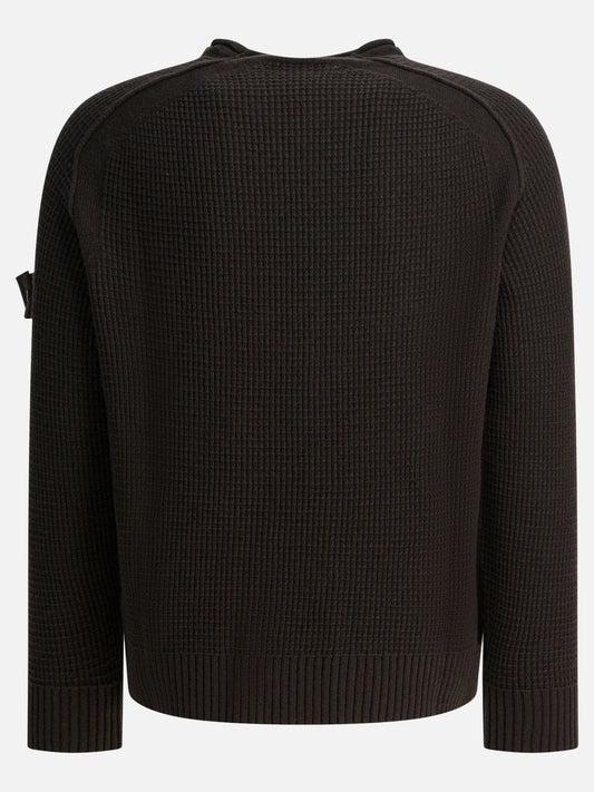 Maglioni girocollo Logo  Marrone - Stone Island Uomo | PDP | VIETTI Online Store | 2
