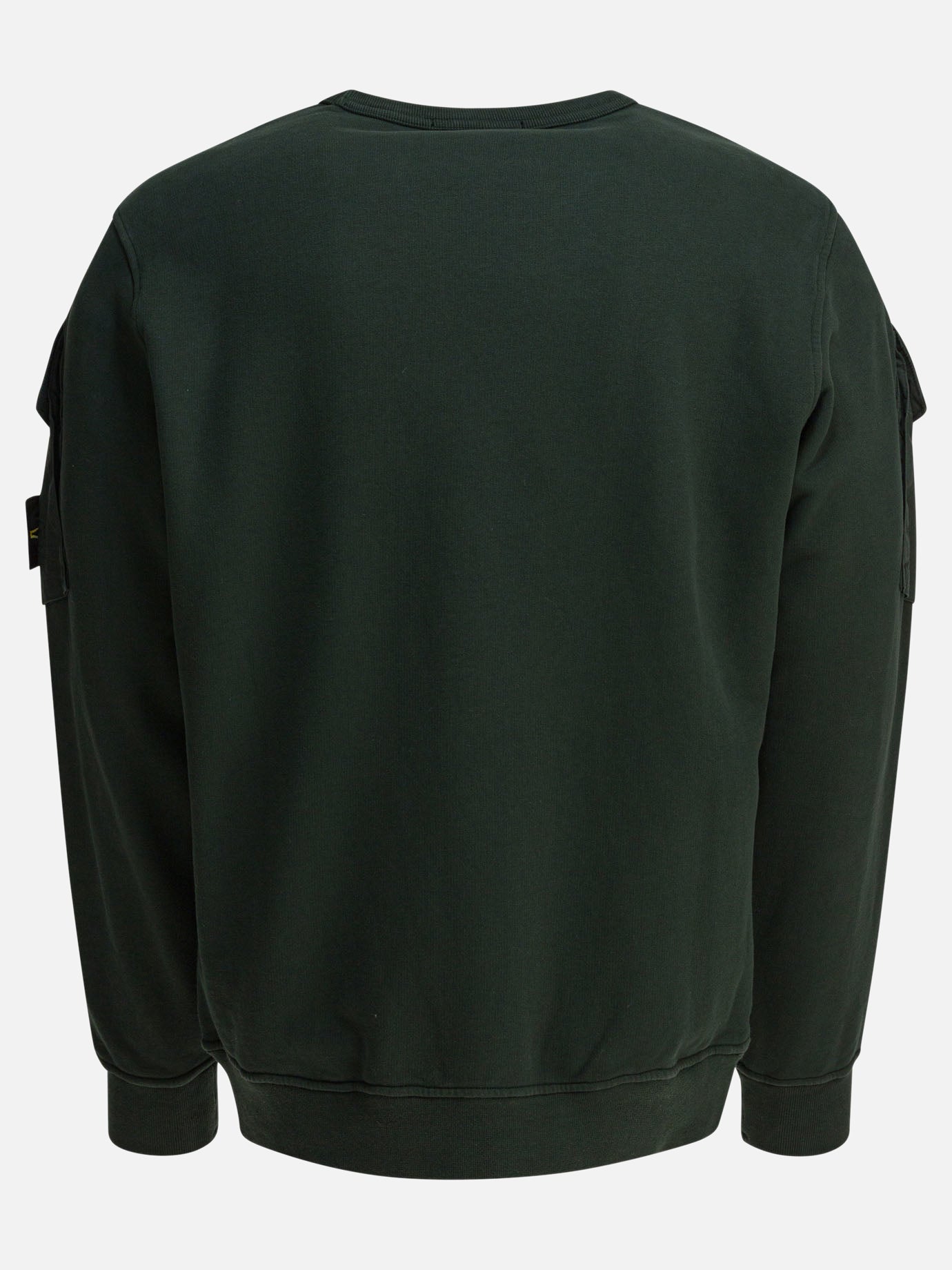 Felpe girocollo Logo  Verde - Stone Island Uomo | PDP | VIETTI Online Store | thumbnail_2