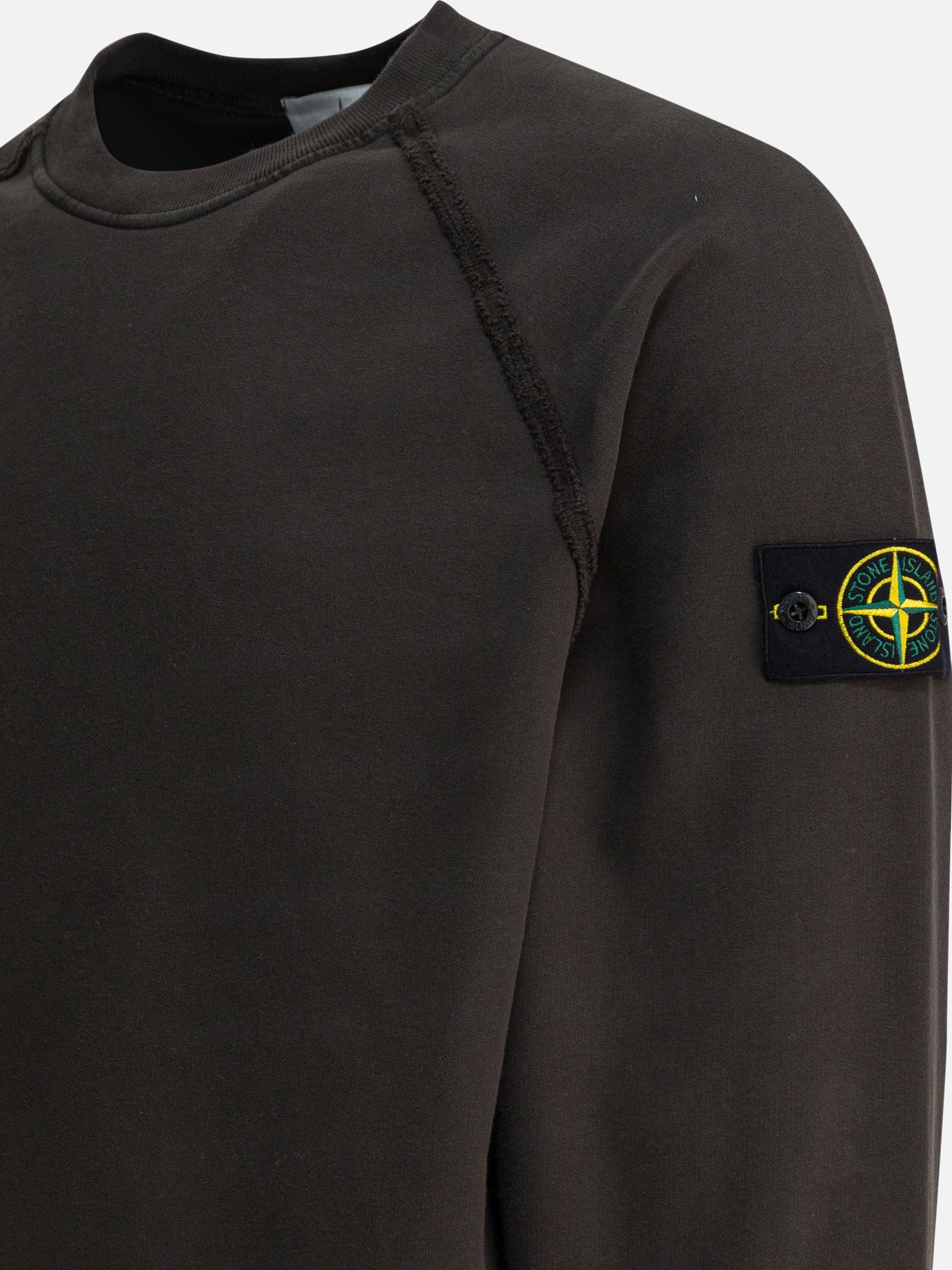 Felpe girocollo Logo  Grigio - Stone Island Uomo | PDP | VIETTI Online Store | Zoom-Modal_4
