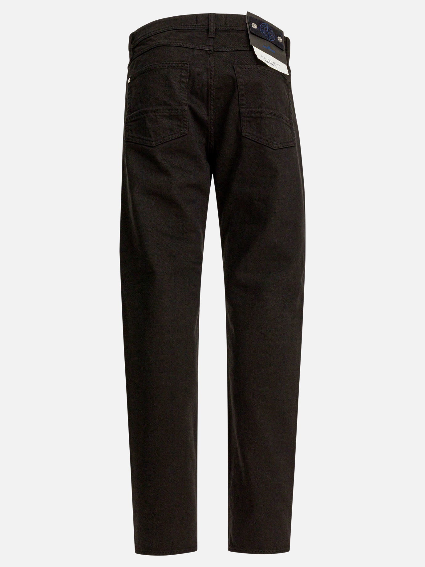 Pantaloni casual Solid colour  Nero - Stone Island Uomo | PDP | VIETTI Online Store | thumbnail_2