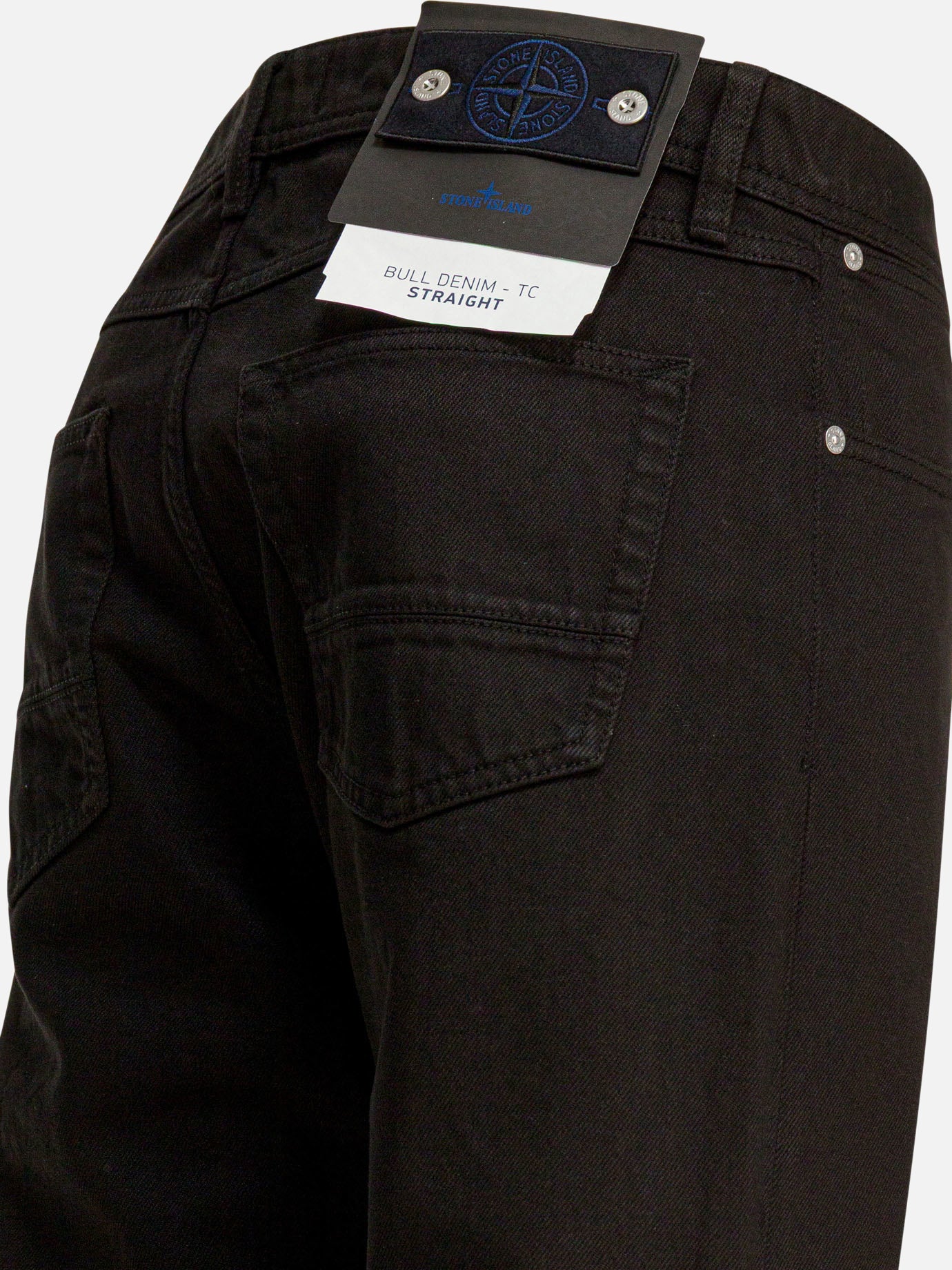 Pantaloni casual Solid colour  Nero - Stone Island Uomo | PDP | VIETTI Online Store | thumbnail_4