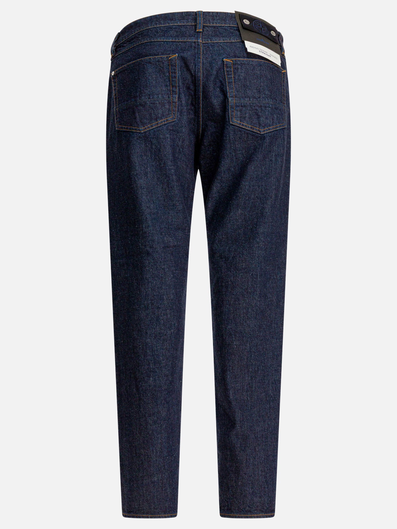 Jeans a gamba dritta Solid colour  Blu - Stone Island Uomo | PDP | VIETTI Online Store | Zoom-Modal_2
