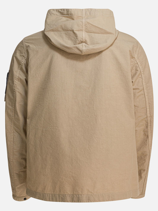 Stone Island Giacca impermeabile in canvas 25386002_M Beige 2