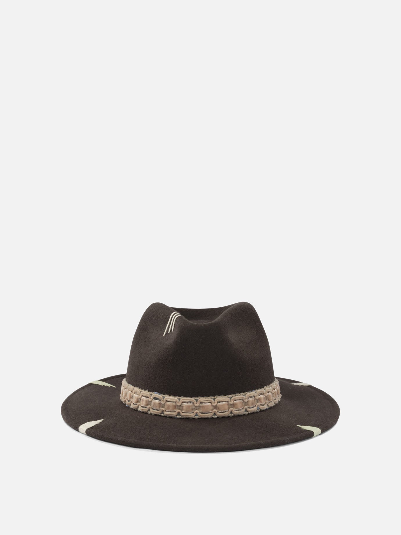 Cappelli classici 100% wool  Marrone - The Hat Gang Donna | PDP | VIETTI Online Store | thumbnail