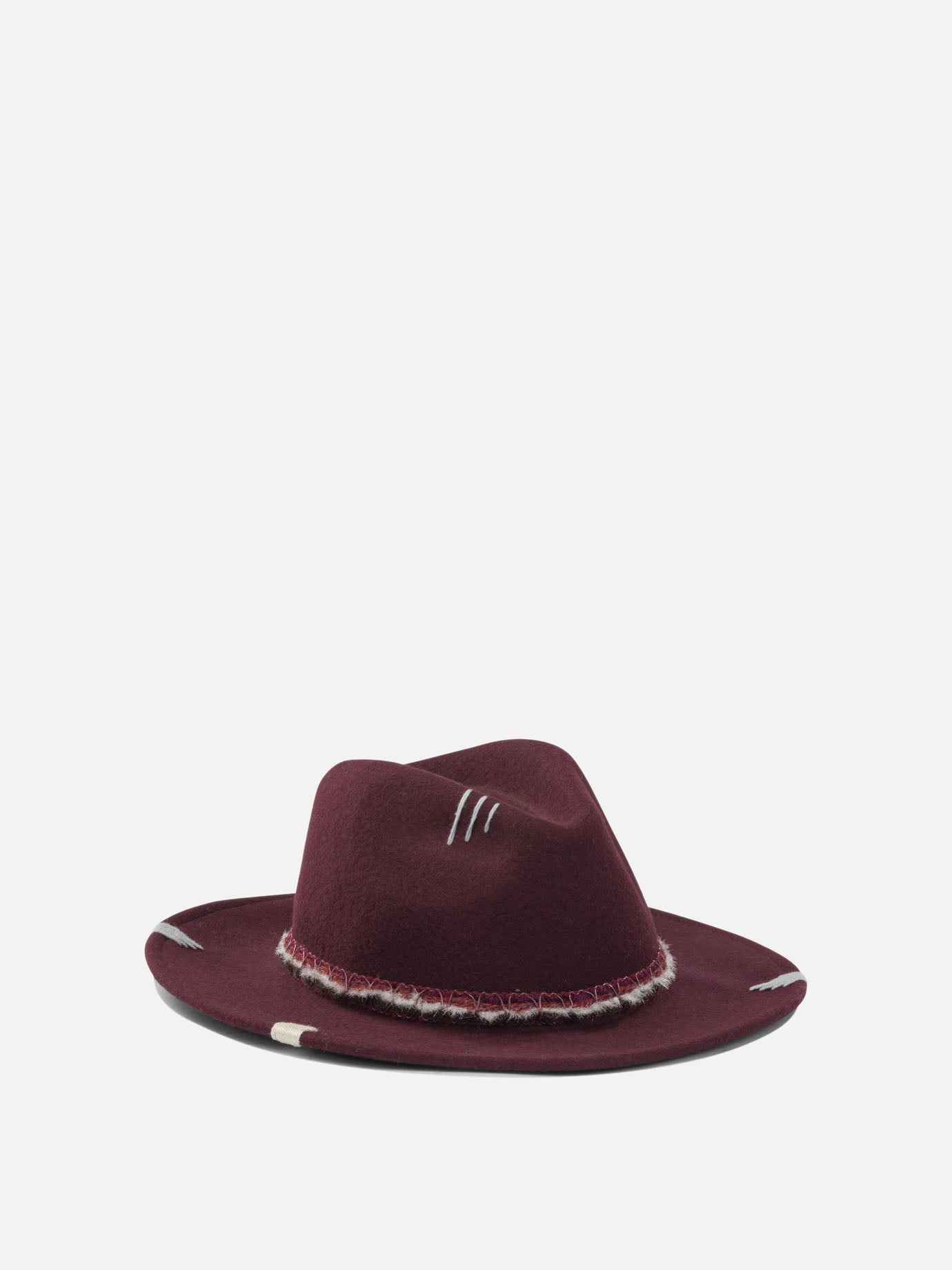Cappelli classici 100% wool  Bordeaux - The Hat Gang Donna | PDP | VIETTI Online Store | thumbnail_2