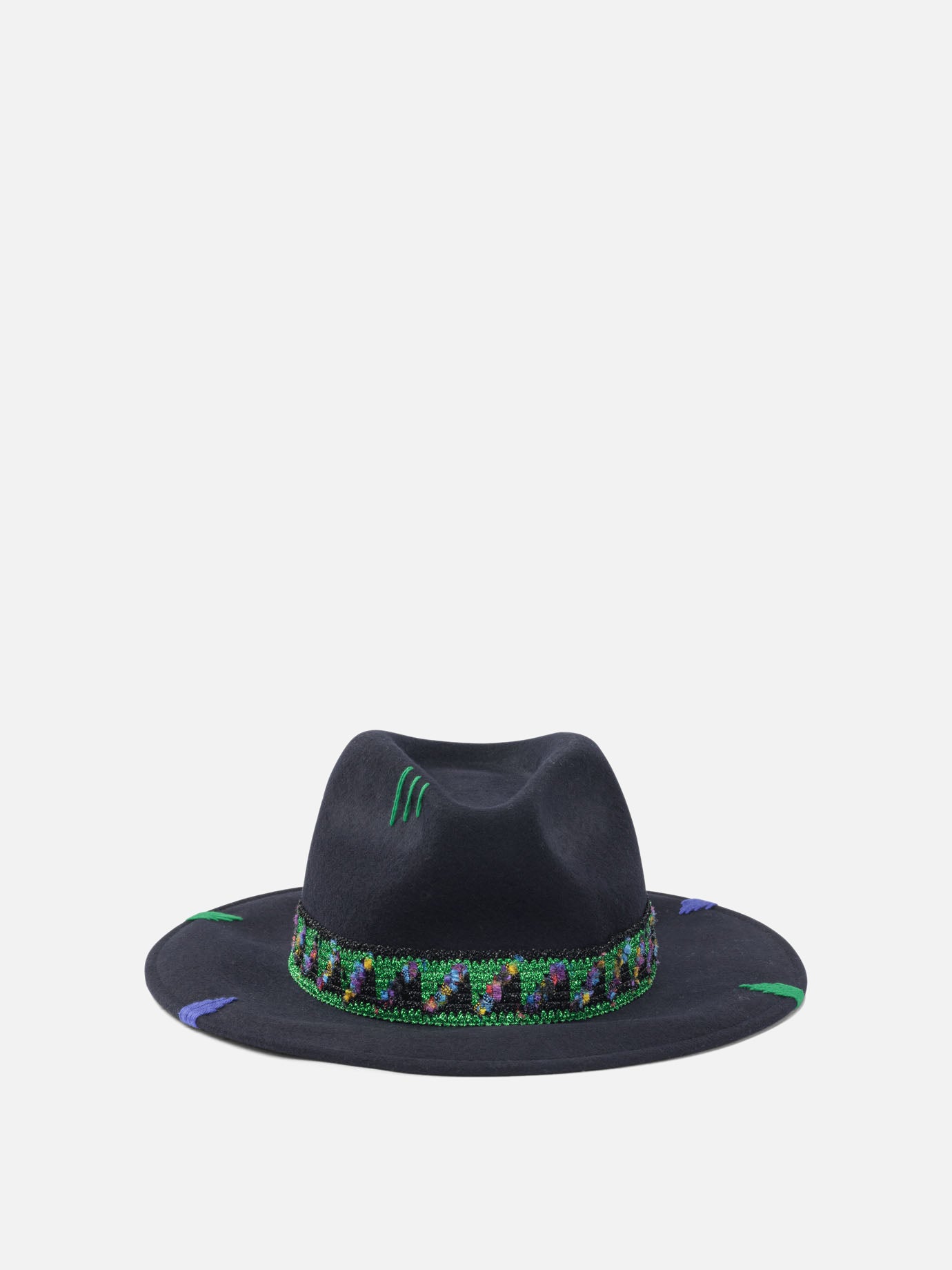 Cappelli classici 100% wool  Blu - The Hat Gang Donna | PDP | VIETTI Online Store | Zoom-Modal
