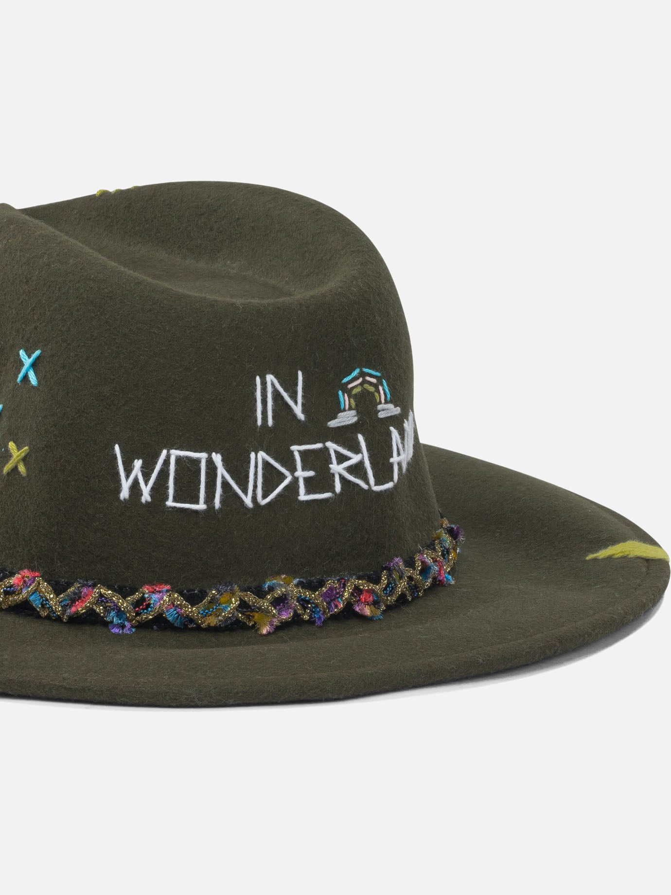 Cappelli classici 100% wool  Verde - The Hat Gang Donna | PDP | VIETTI Online Store | Zoom-Modal_4
