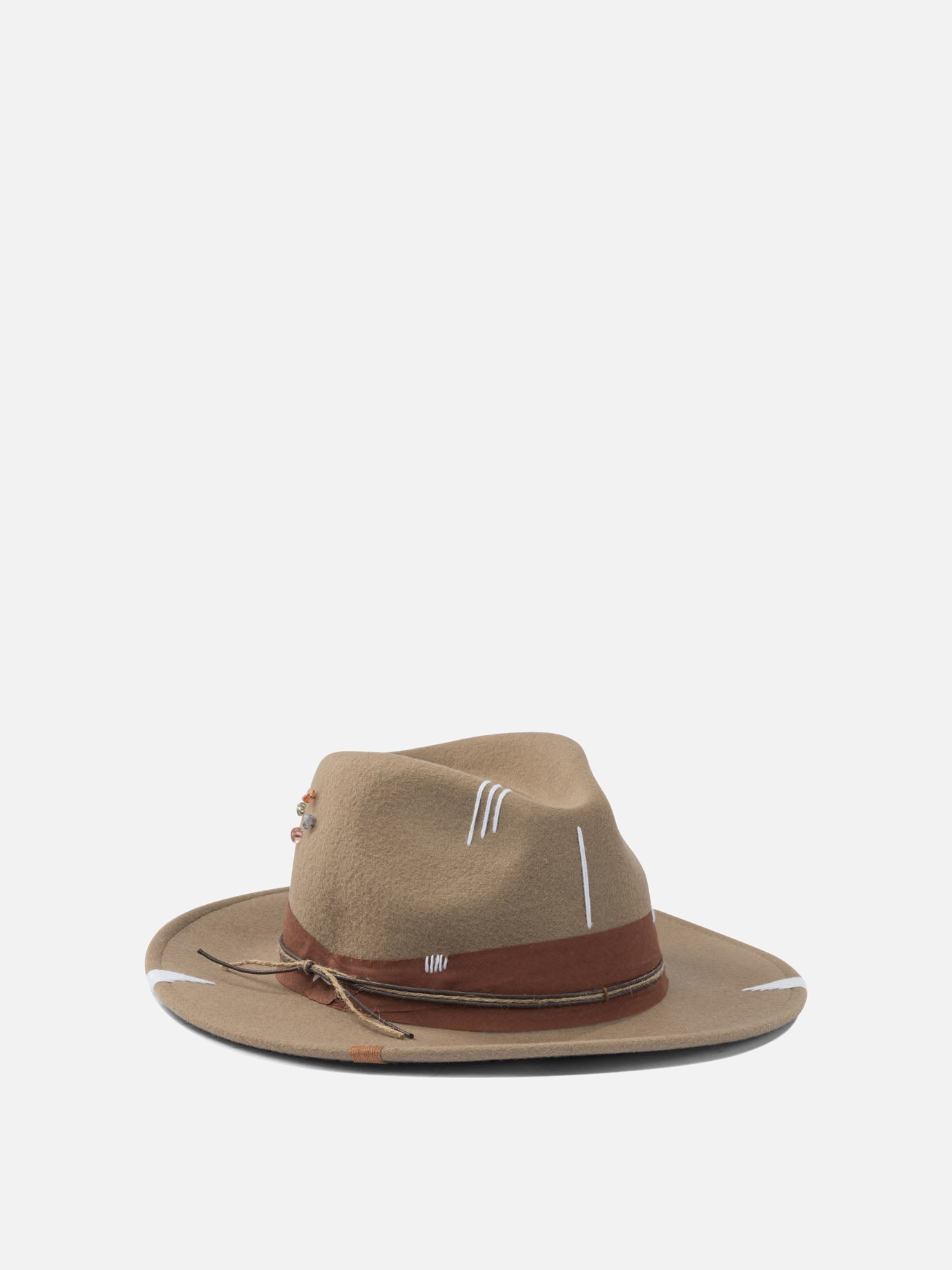 Cappelli classici 100% wool  Beige - The Hat Gang Donna | PDP | VIETTI Online Store | thumbnail_2