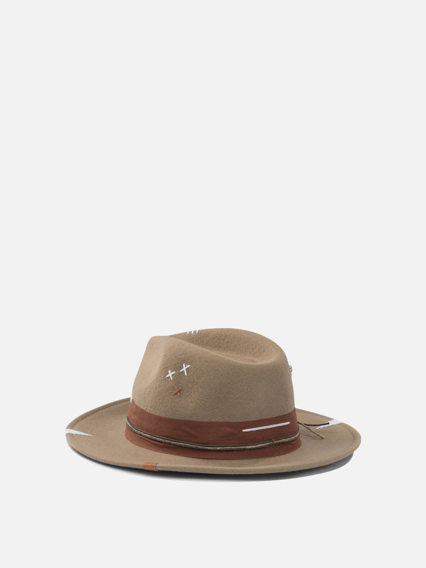 Cappelli classici 100% wool  Beige - The Hat Gang Donna | PDP | VIETTI Online Store | Zoom-Modal_3
