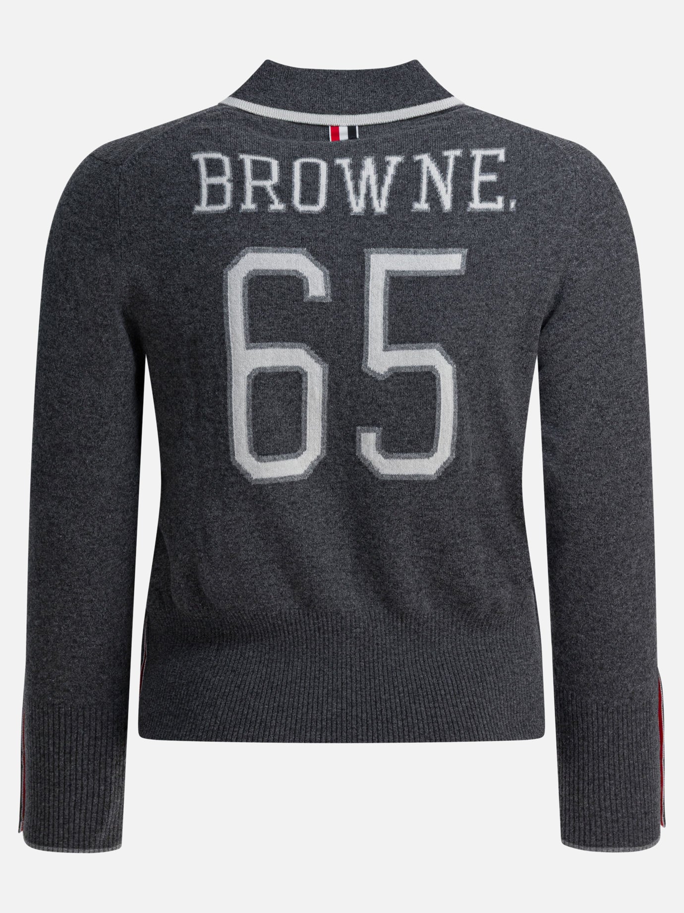 Polo shirts with buttons Logo  Black - Thom Browne Men | PDP | VIETTI Online Store | Zoom-Modal_2
