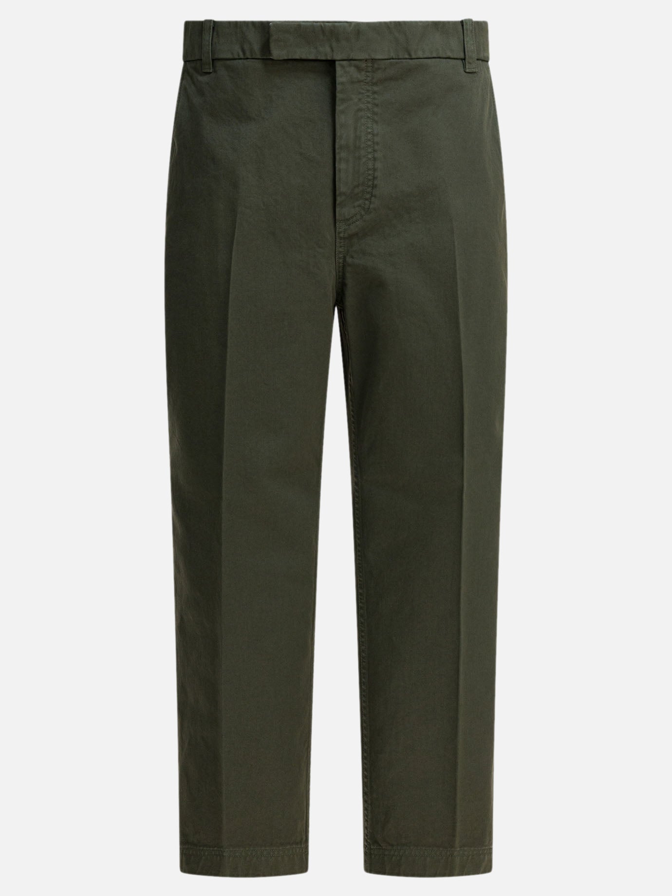Leisure trousers Solid colour  Green - Thom Browne Men | PDP | VIETTI Online Store | Zoom-Modal
