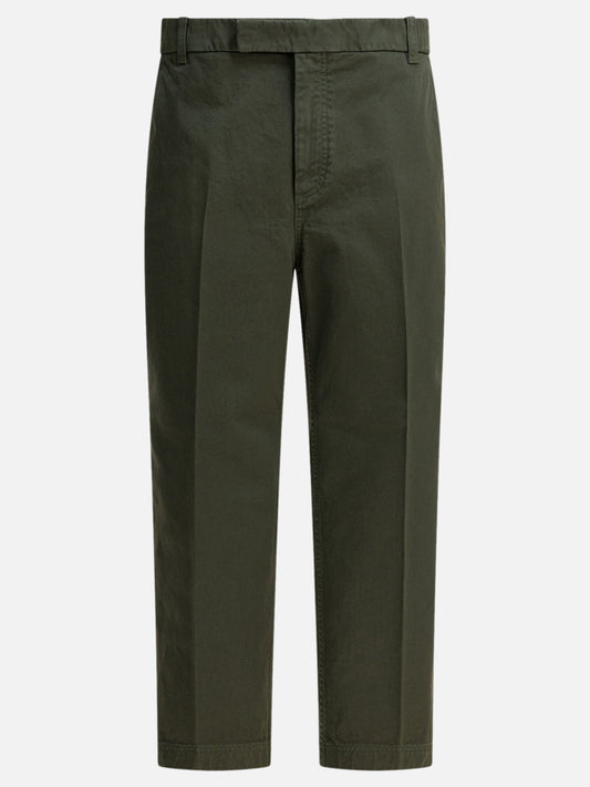 Leisure trousers Solid colour  Green - Thom Browne Men | PDP | VIETTI Online Store 
