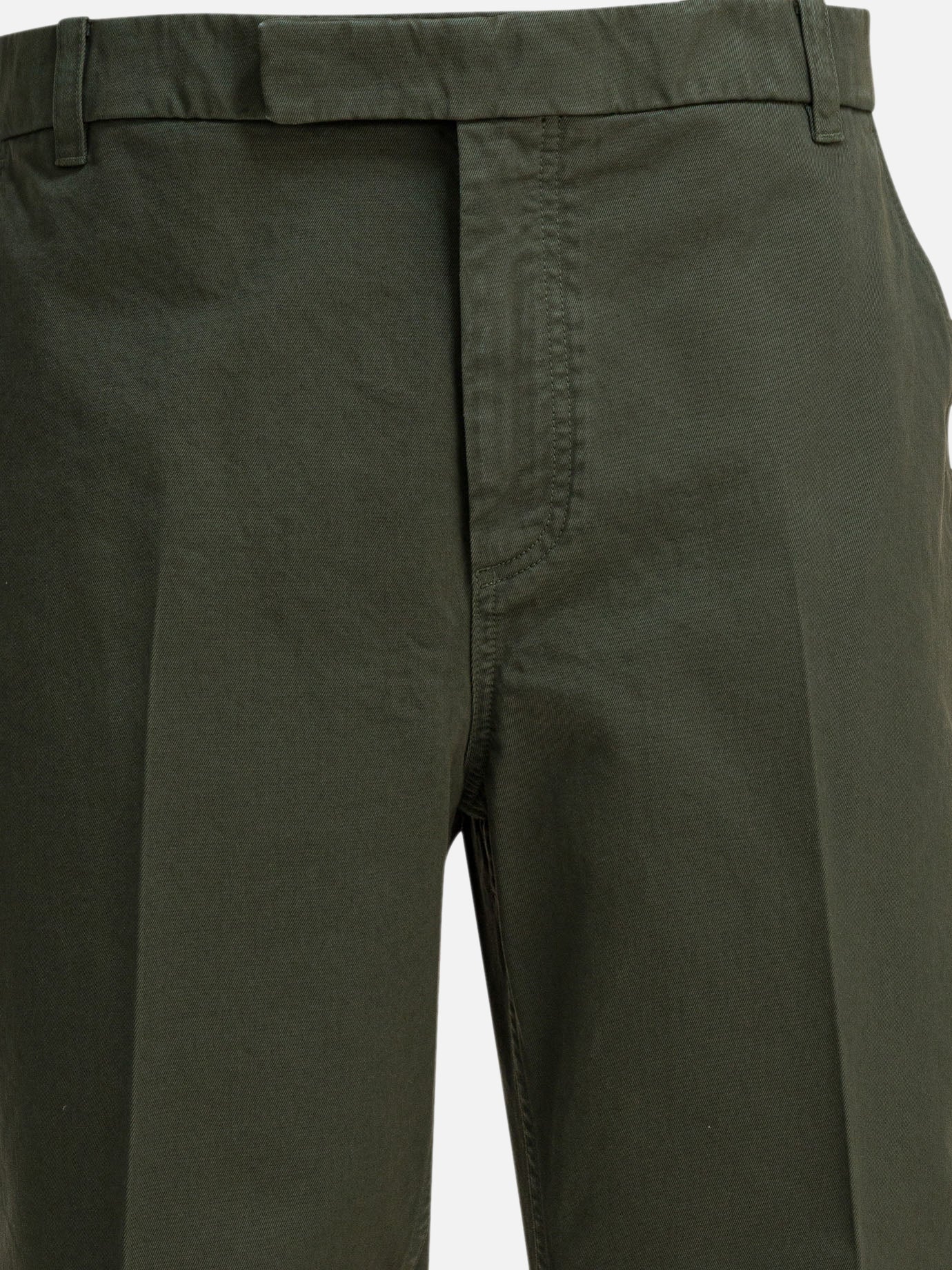 Leisure trousers Solid colour  Green - Thom Browne Men | PDP | VIETTI Online Store | Zoom-Modal_3
