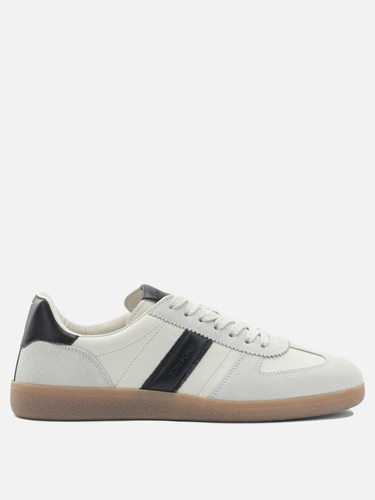 Low top sneakers 100% calfskin  White - Tom Ford Men | PLP | VIETTI Online Store 
