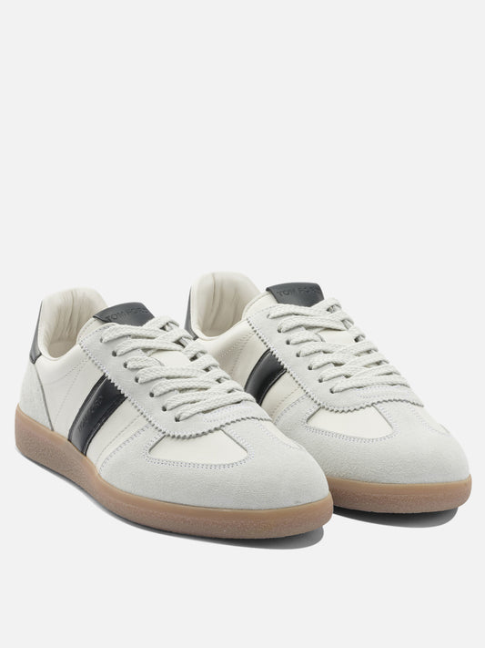 Low top sneakers 100% calfskin  White - Tom Ford Men | PLP | VIETTI Online Store | 2
