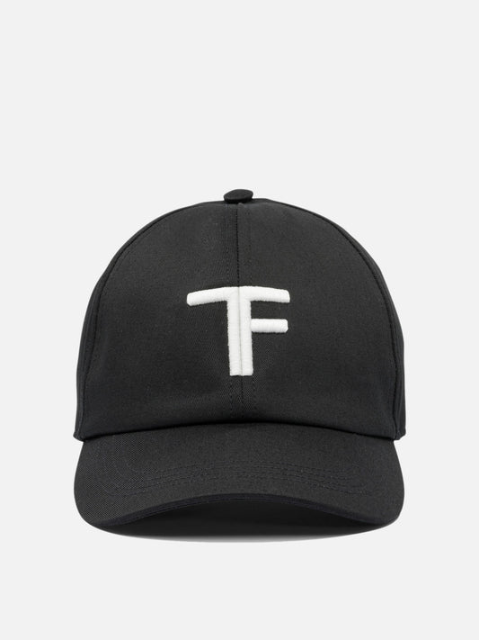 Tom Ford Cappello trucker in cotone 22938359_M Black 1