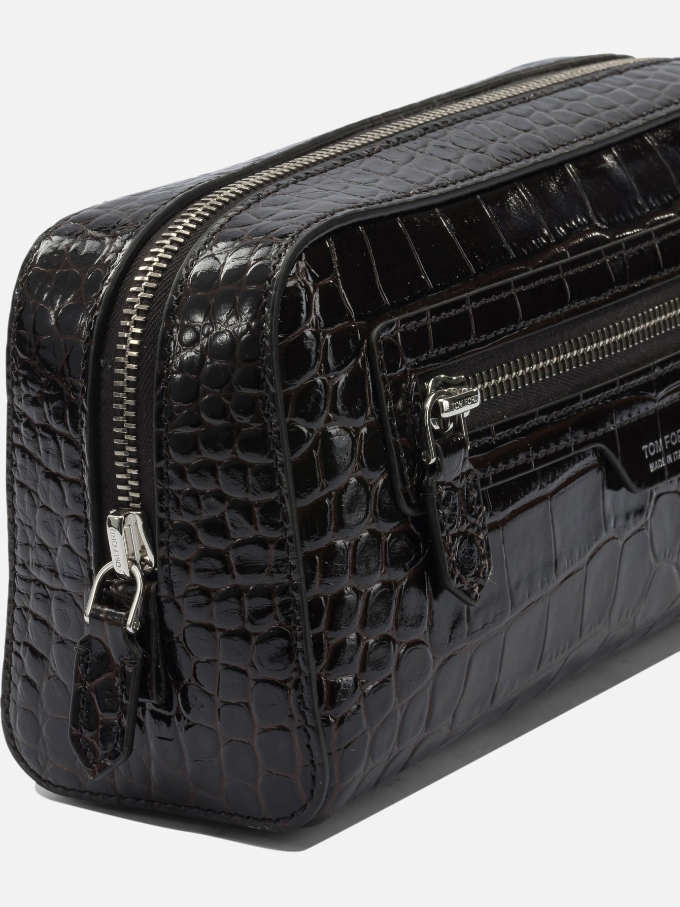 Pouch 100% calf leather  Brown - Tom Ford Men | PDP | VIETTI Online Store | Zoom-Modal_4
