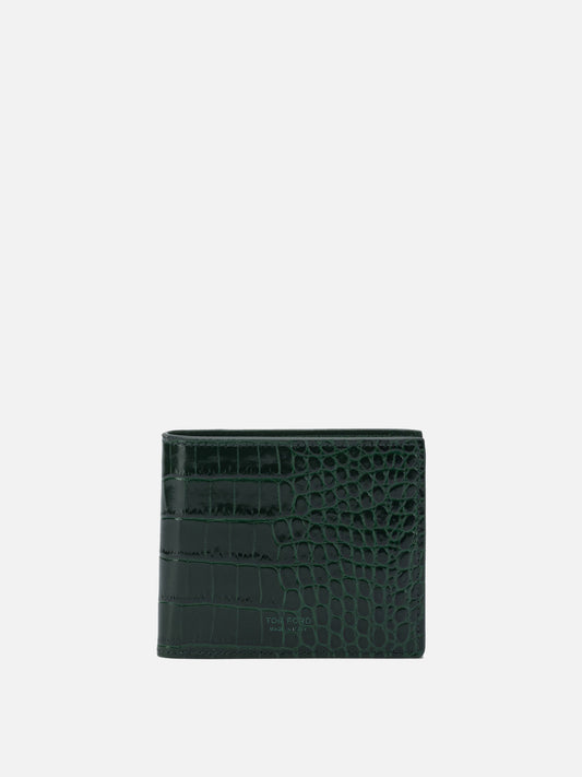Portafogli 100% calf leather  Verde - Tom Ford Uomo | VIETTI Online Store 
