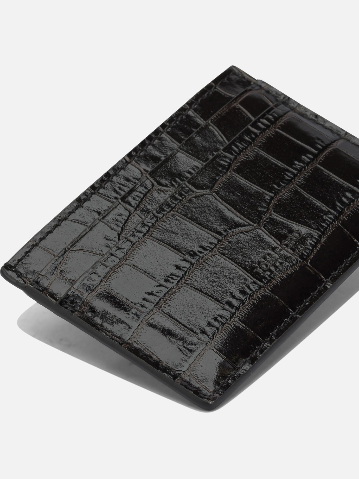 Portacarte 100% calf leather  Marrone - Tom Ford Uomo | PDP | VIETTI Online Store | Zoom-Modal_4

