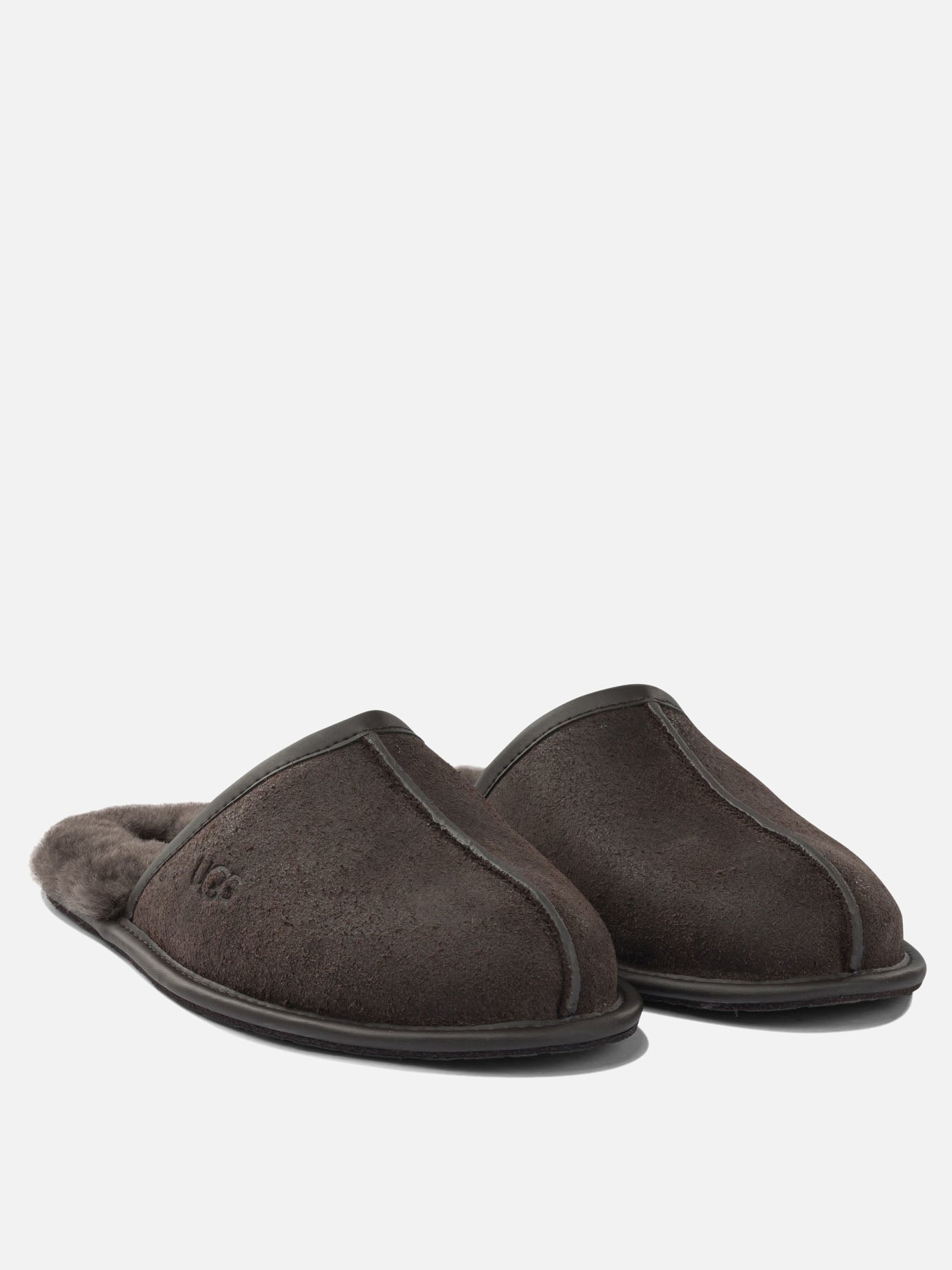 Slipper 100% leather - 100% rubber  Marrone - Ugg Uomo | PDP | VIETTI Online Store | Zoom-Modal_2
