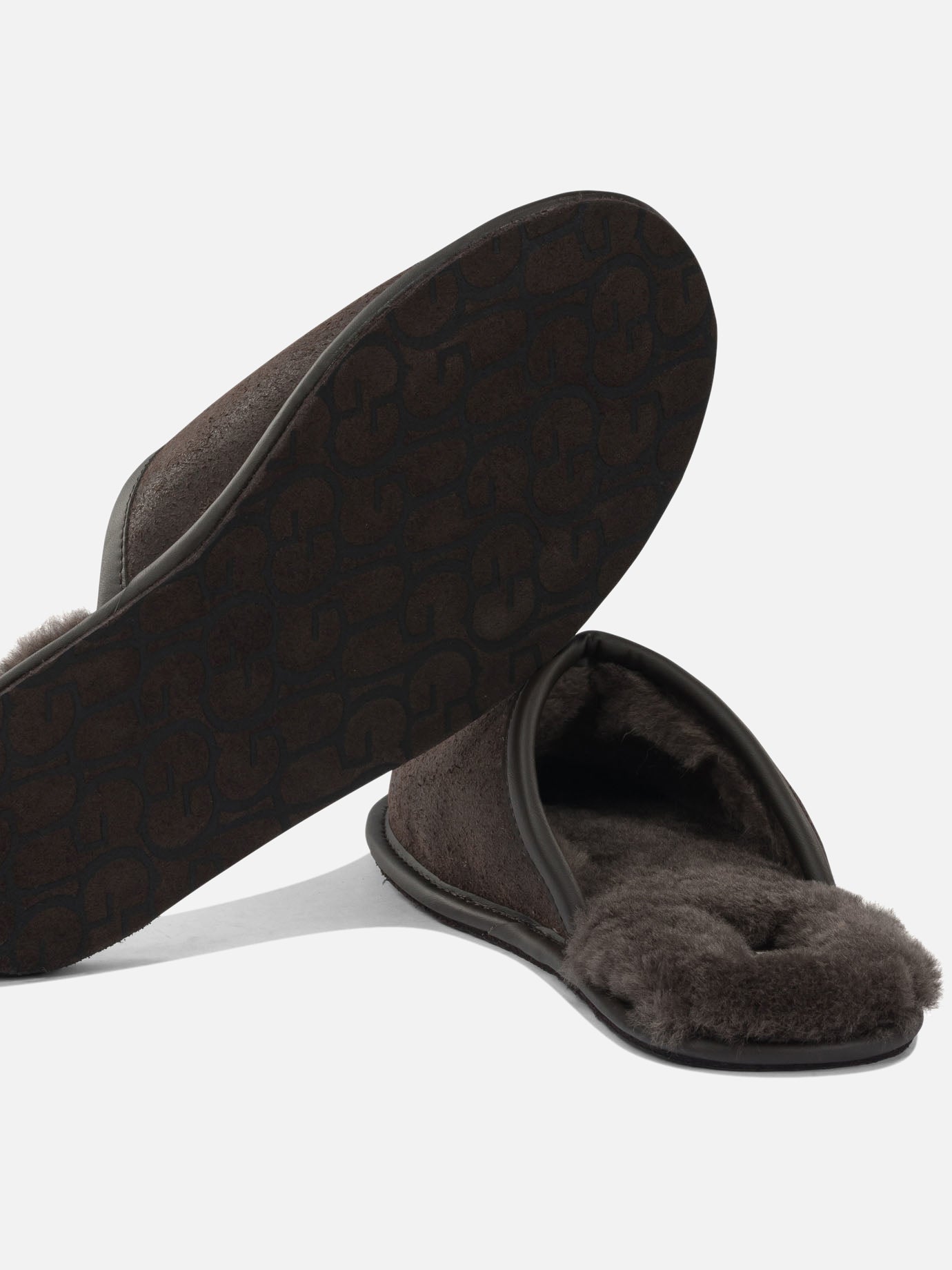 Slipper 100% leather - 100% rubber  Marrone - Ugg Uomo | PDP | VIETTI Online Store | thumbnail_5