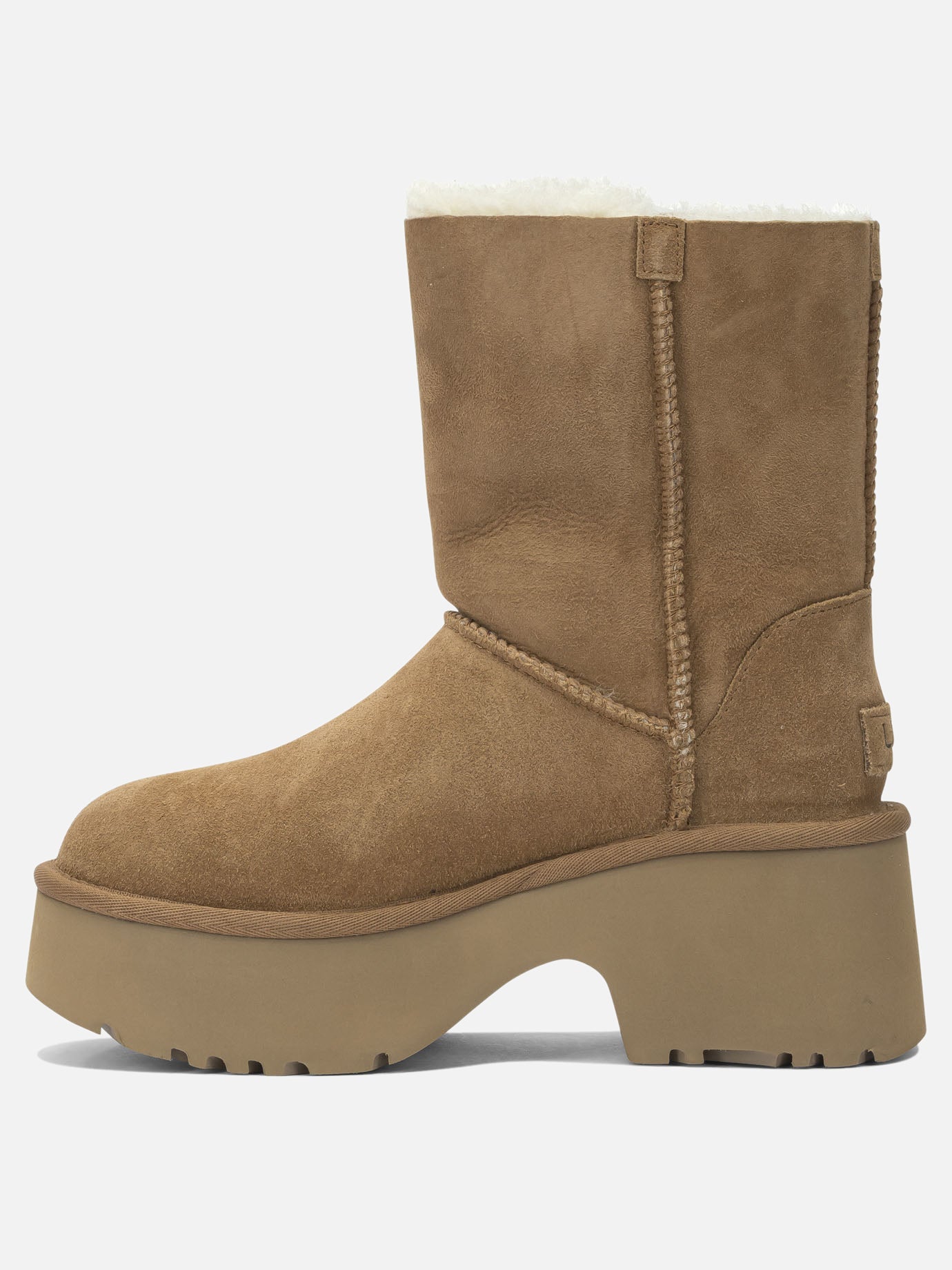 Pull-on boots 100% leather - 100% rubber  Brown - Ugg Women | PDP | VIETTI Online Store | thumbnail_3
