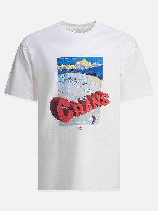 VIETTI Merchandise "Crans" crewneck T-shirt 26340816_S White 1