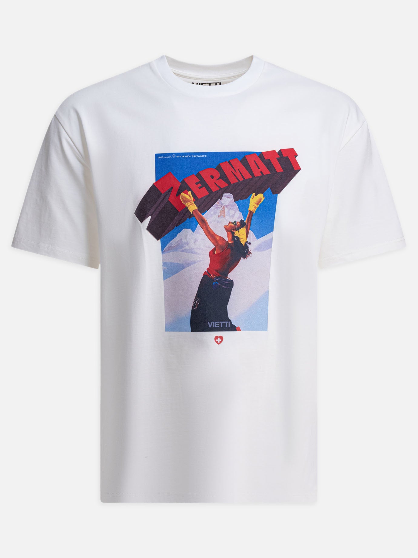 Crewneck t-shirts Print  White - VIETTI Merchandise Men | PDP | VIETTI Online Store | Zoom-Modal
