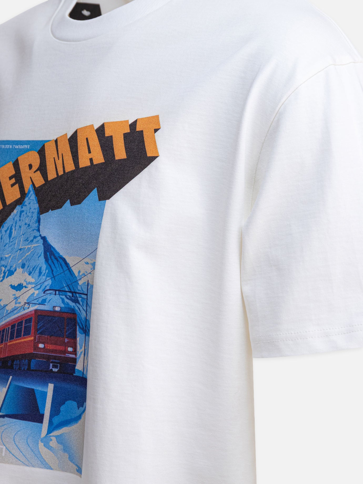 VIETTI Merchandise &quot;Zermatt&quot; crewneck T-shirt 20226185_S White thumbnail_4