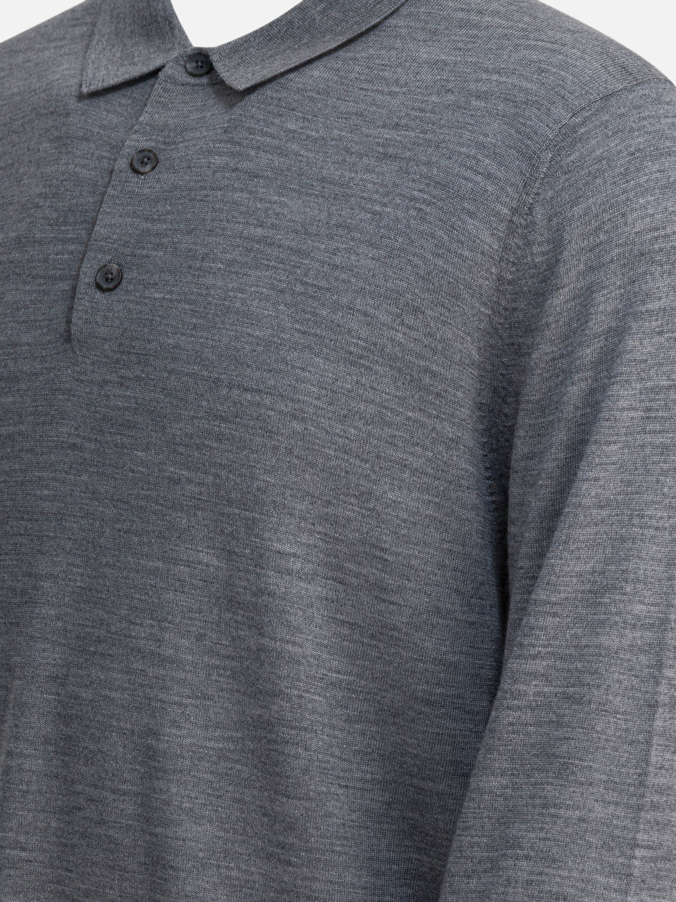 Polo shirts with buttons Solid colour  Grey - Vince Men | PDP | VIETTI Online Store | Zoom-Modal_4
