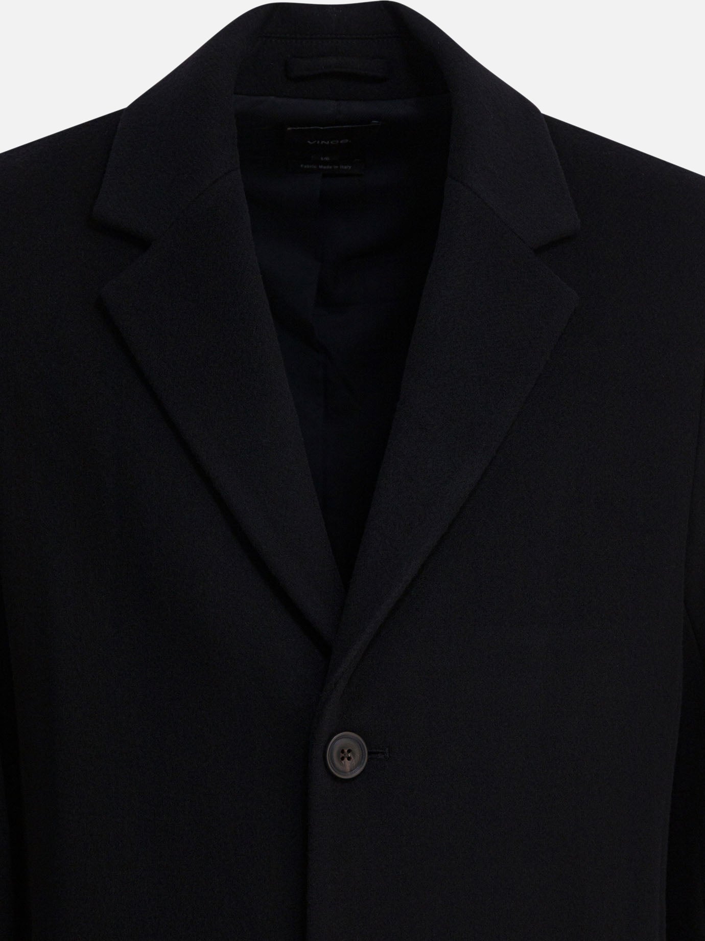 Long coats Solid colour  Black - Vince Men | PDP | VIETTI Online Store | Zoom-Modal_3
