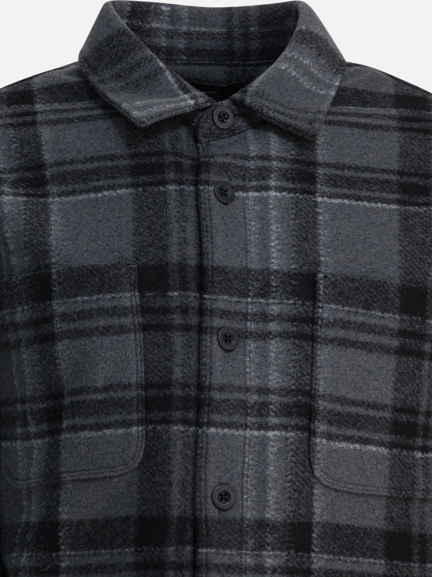 Giacche overshirt Check  Grigio - Vince Uomo | PDP | VIETTI Online Store | thumbnail_3
